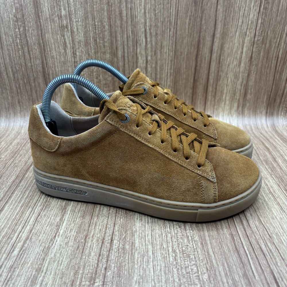 Birkenstock Brown Suede Sneakers